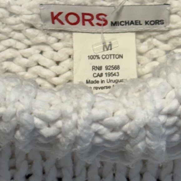 White Knit Michael KORS Sweater - Picture 2 of 3
